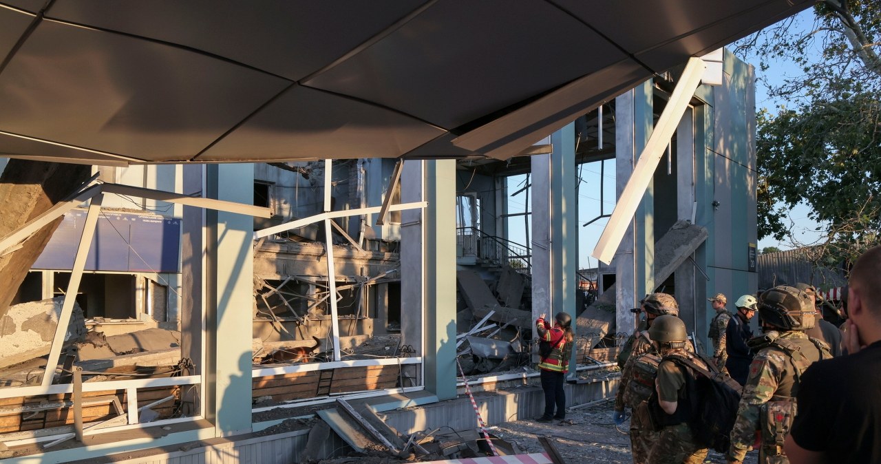 Rosyjski atak na Zaporoże