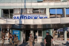 Rosyjski atak na Zaporoże