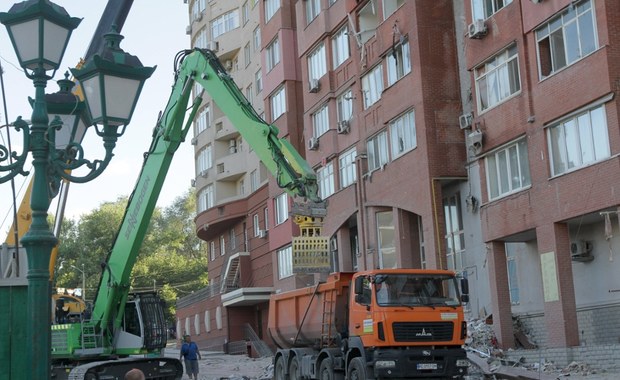 Rosyjski atak rakietowy na Dniepr. Są zabici i ranni