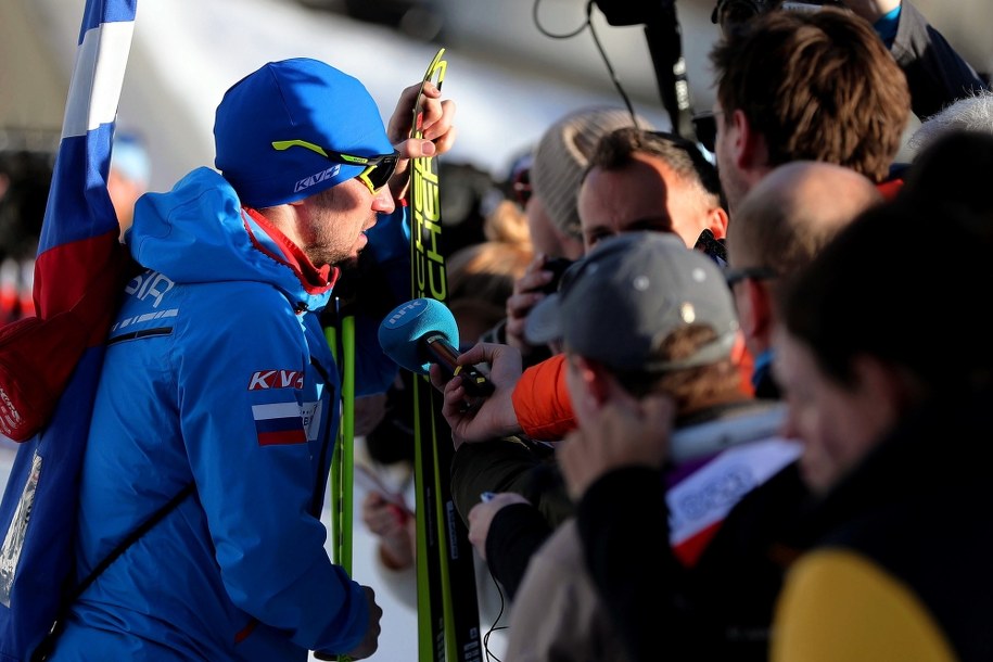 Rosyjski biathlonista Aleksander Łoginow zrezygnował z udziału w niedzielnym biegu ze startu wspólnego w mistrzostwach świata w Anterselvie /LUCIANO SOLERO  /PAP
