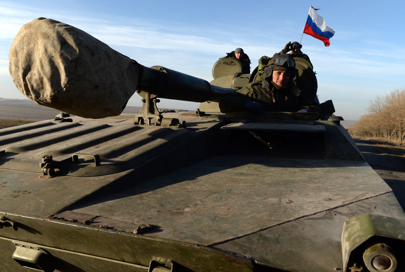 Rosyjski czołg w Donbasie, zdjęcie ilustracyjne /AFP
