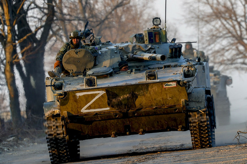 Rosyjski czołg w obwodzie donieckim /AA/ABACA/Abaca /East News
