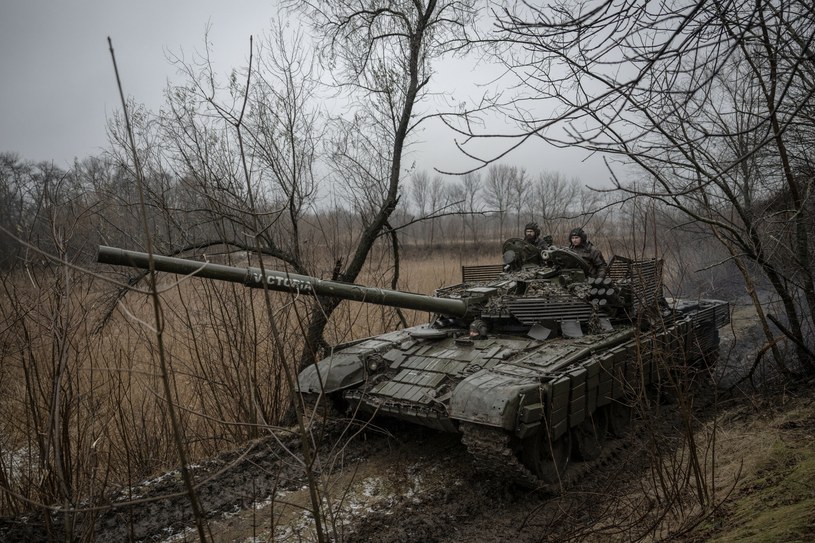 Rosyjski czołg w Ukrainie. /AA/ABACA/Abaca/East News /East News