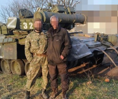 Rosyjski "czołg z klatką" w rękach ukraińskich żołnierzy
