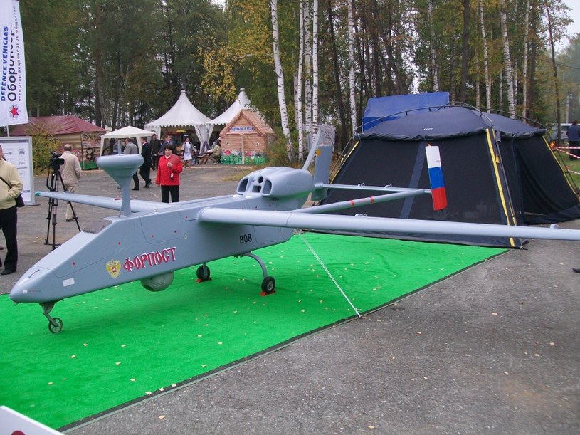 Rosyjski dron Forpost /Wikipedia