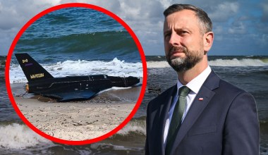 Rosyjski dron Gerbera wyłowiony z Bałtyku. Kosiniak-Kamysz pokazał zdjęcie