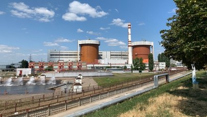 Rosyjski dron-kamikadze nad ukraińską elektrownią jądrową