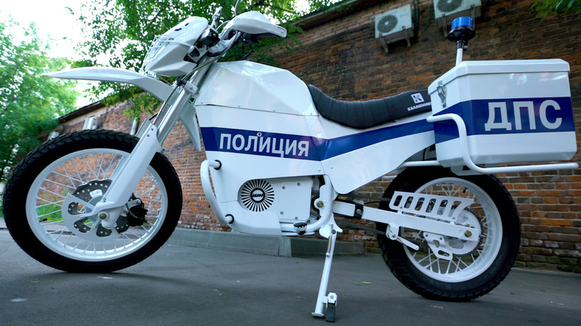 Rosyjski, elektryczny motocykl /Informacja prasowa