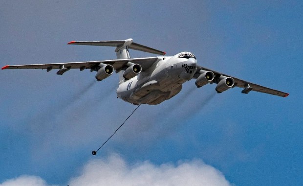 Rosyjski Ił-78 w pobliżu przestrzeni powietrznej NATO. Przechwyciły go myśliwce