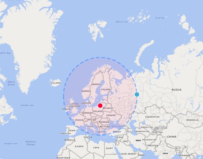Rosyjski Kinżał z Kaliningradu może uderzyć w Paryż czy Londyn /Twitter