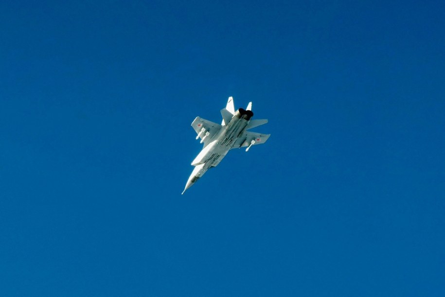 Rosyjski MIG-31 nad wodami Morza Bałtyckiego /FORSVARSMAKTEN/AFP/East News /East News