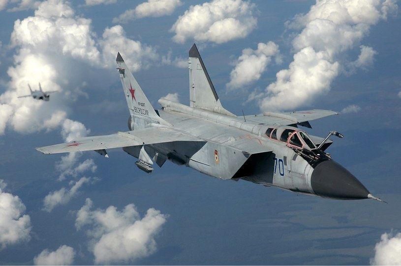 Rosyjski MiG-31 /Wikimedia Commons /INTERIA.PL/materiały prasowe