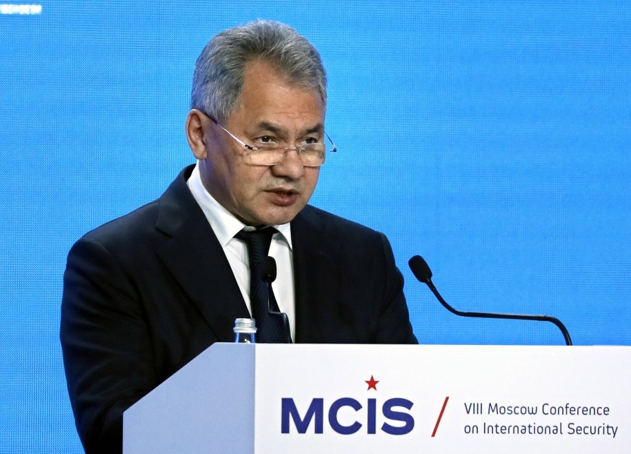 Rosyjski minister obrony Siergiej Szojgu /YURI KOCHETKOV /PAP/EPA