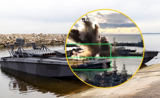 Rosyjski okręt podwodny trafiony. Ukraińska operacja w Noworosyjsku