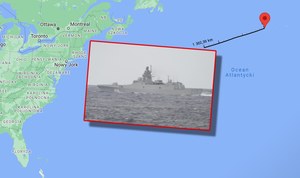Rosyjski okręt zbliżył się do USA. Na pokładzie ma hipersoniczne rakiety