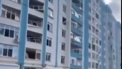 Rosyjski ostrzał Ukrainy. Pociski przeleciały w pobliżu elektrowni atomowej