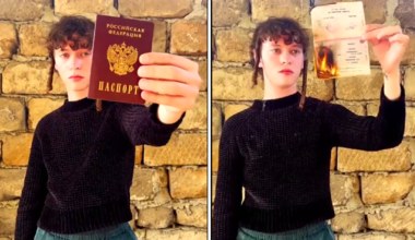 Rosyjski piosenkarz spalił paszport. "Będziesz długo umierał zdrajco!"