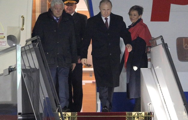Rosyjski prezydent w Mińsku /MAXIM SHIPENKOV    /PAP/EPA