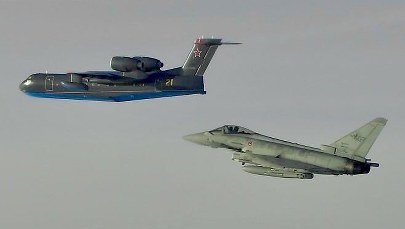 Rosyjski samolot blisko NATO. Włoskie myśliwce w akcji