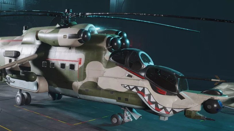 Rosyjski śmigłowiec Mi-240 Super Hind ze skórką The Grin Reaper /materiały prasowe