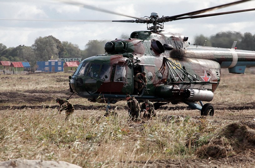 Rosyjski śmigłowiec wojskowy /mil.ru /
