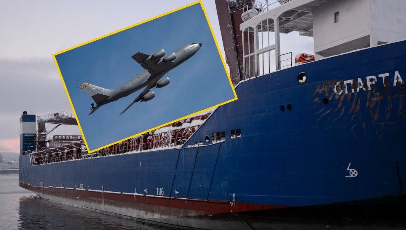 Rosyjski statek Sparta IV kontynuuje tajemnicze manewry u wybrzeży Portugalii. NATO i marynarki państw Europy Zachodniej w stanie gotowości /Shutterstock