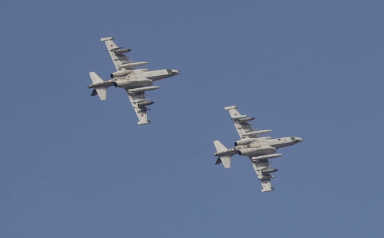 Rosyjski Su-25 rozbił się w Kraju Krasnodarskim. Zginął pilot