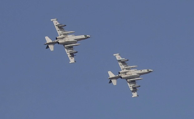 Rosyjski Su-25 rozbił się w Kraju Krasnodarskim. Zginął pilot