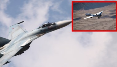 Rosyjski Su-27 zderzył się z amerykańskim dronem nad Morzem Czarnym
