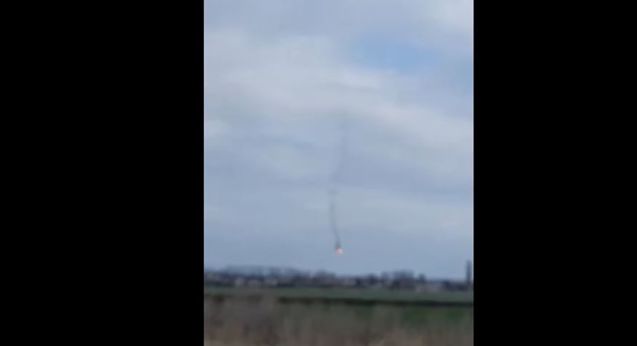 Rosyjski Su-34 zestrzelony przez siły ukraińskie