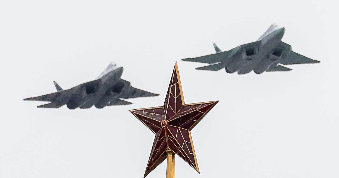 Rosyjski Su-57. Grigory Dukor/TASS/Getty Images /Getty Images