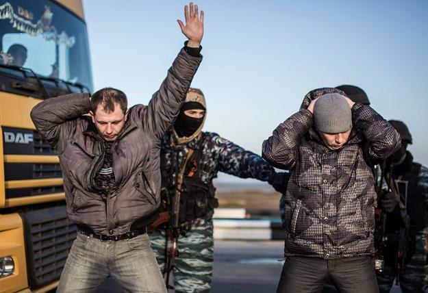 Rosyjski terror na Krymie nie ustaje... /AFP