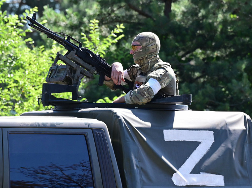 Rosyjski żołnierz w Ukrainie /YURI KADOBNOV/AFP /East News