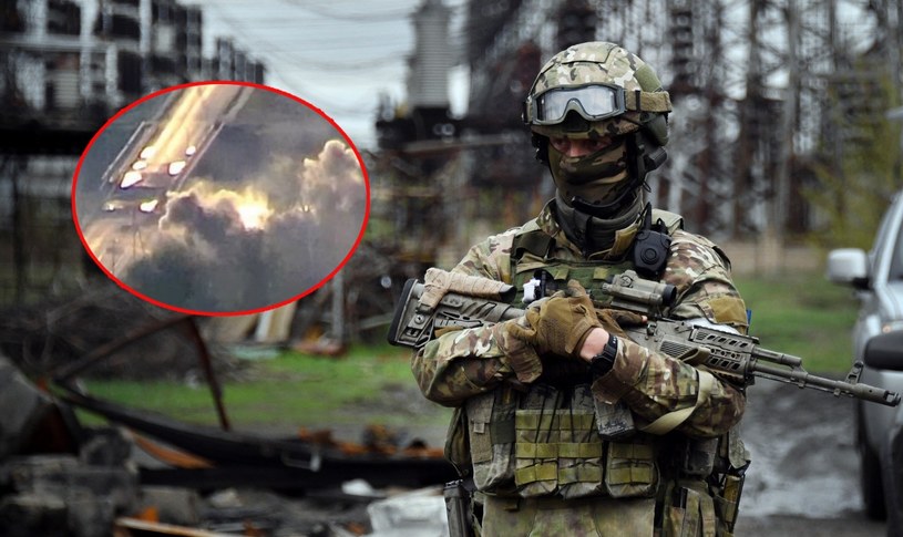 Rosyjski żołnierz w Ukrainie /ALEXANDER NEMENOV /AFP