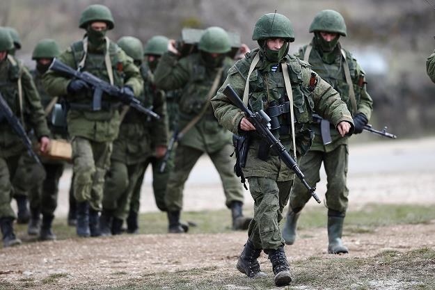 Rosyjskie bojówki na Krymie fot. Dan Kitwood /Getty Images/Flash Press Media