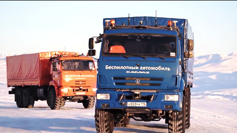 Rosyjskie ciężarówki wjadą same tam, gdzie nie wolno wjeżdżać kierowcom /materiały prasowe