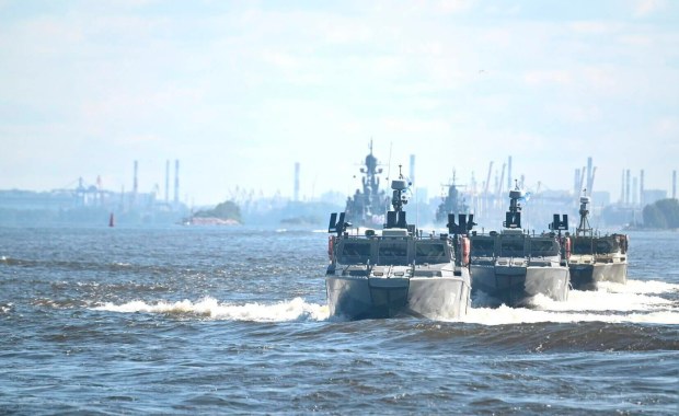 Rosyjskie ćwiczenia na Bałtyku. Marynarka wojenna w akcji