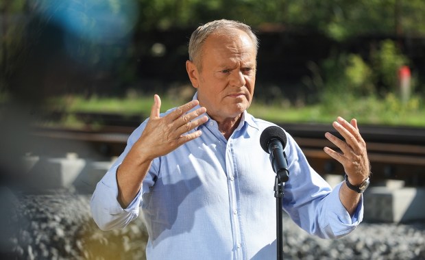 Rosyjskie drony nad Polską. Premier na miejscu działań