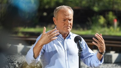 Rosyjskie drony nad Polską. Premier na miejscu działań