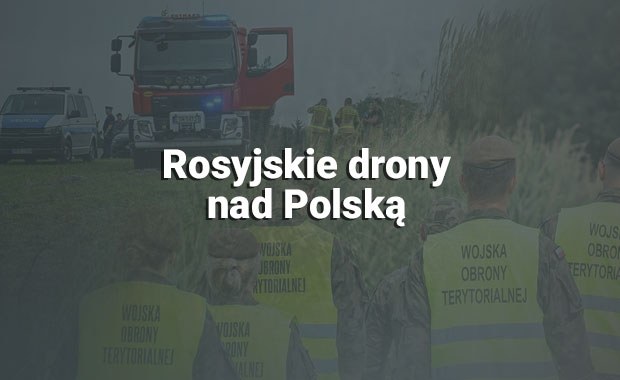 Rosyjskie drony nad Polską