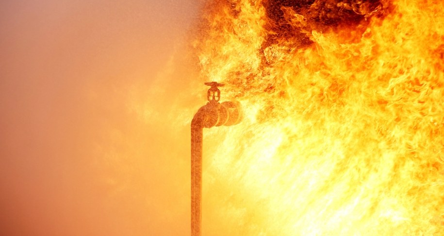 Wojska Kremla obrały za cel stację, przez którą płynie gaz z USA