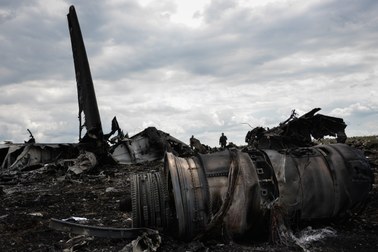 Rosyjskie media: W katastrofie na Ukrainie zginęli polscy najemnicy