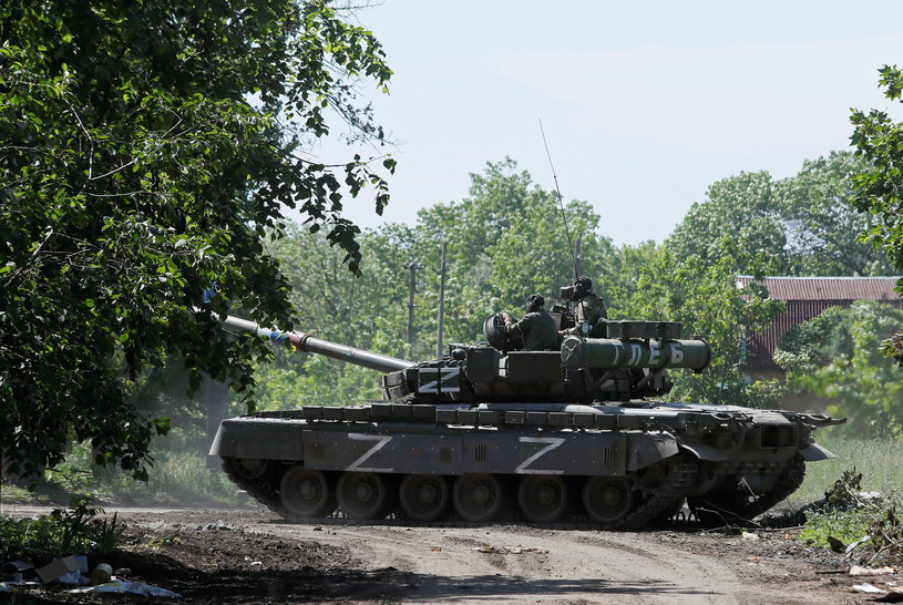 Rosyjskie oddziały w Ukrainie /ALEXANDER ERMOCHENKO /Reuters /Agencja FORUM