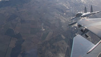 Rosyjskie odrzutowce Su-30 przeprowadziły misję patrolową wzdłuż granicy białoruskiej