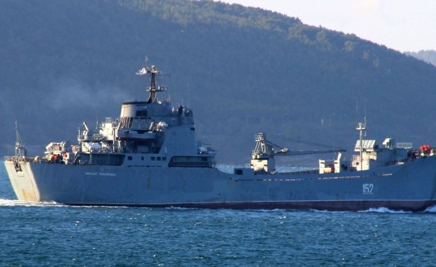 Rosyjskie okręty ostrzelały pociskami rakietowymi pozycje ISIS w Syrii