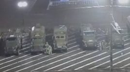 Rosyjskie pojazdy wojskowe w Chersonie /Twitter /