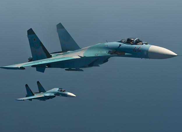 Rosyjskie Su-27 /fot. Adam Roik, Combat Camera DOSZ /