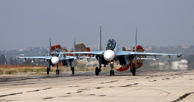 Rosyjskie Su-30 SM w Syrii /AFP