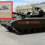 Rosyjskie superpotężne czołgi T-14 Armata w Ukrainie