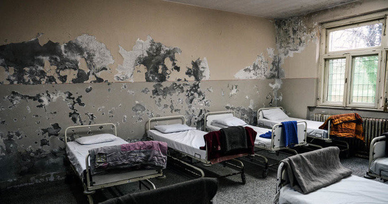 Rosyjskie szpitale są w fatalnym stanie, gdyż pieniądze przeznaczane na remonty są często rozkradane /Twitter